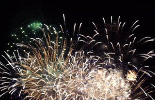 Cooley Kickhams Halloween Fireworks Display